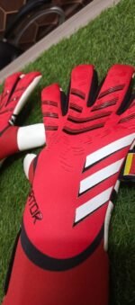 Professional Goalkeeper Gloves German latex quality with extra straps - Image 4